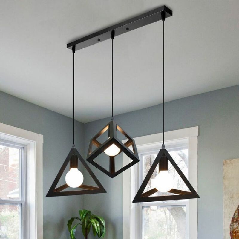 Lampu gantung minimalis+bohlam