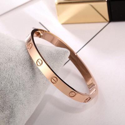 (27AN.ID) Gelang Tangan Titanium C6 / C7  Energi Magnetik Om Mani Padme Hum Untuk Wanita B15-C6