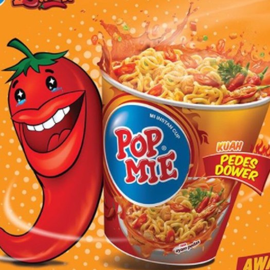 Pop Mie Pedes Dower 75gr (12Pcs)