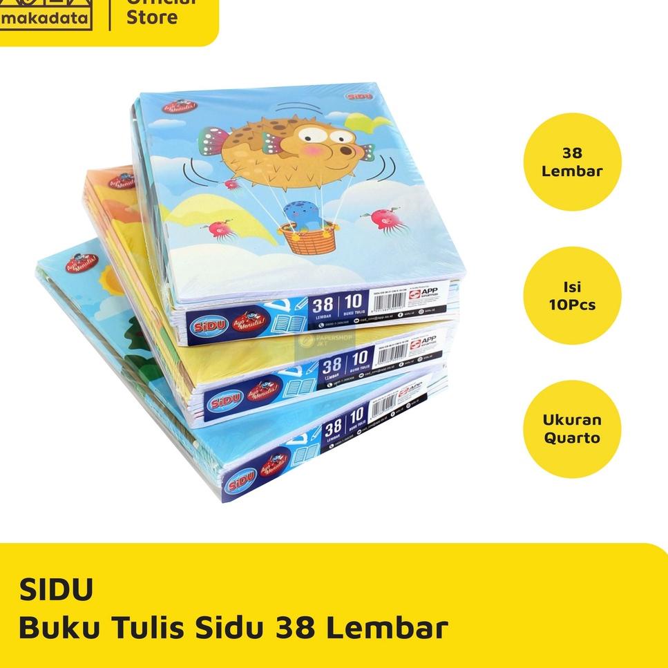 

(YeZ➲) ⭐️ BUKU TULIS SIDU 38 LEMBAR 10 PCS / PACK MURAH ||Update terlaris