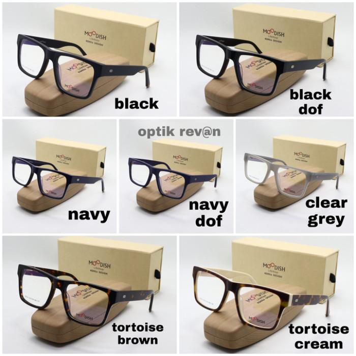 frame kacamata korea sequare original moodish free lensa min