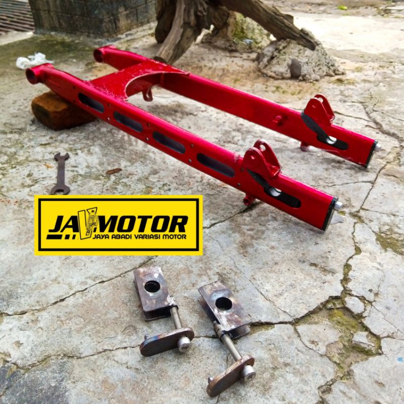 ARM COPY AITECH PNP TIGER FULLBESI PRESISI SWING ARM MODEL AITECH MERAH CANDY