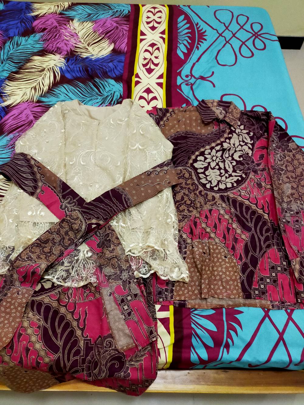 Shopashop Solo Batik Couple Rania Brukat Tille Mutiara