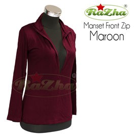 JUAL BAJU MANSET KAOS MUSLIMAH BUSUI MURAH / DALEMAN ATASAN MUSLIM LENGAN PANJANG WANITA ZOYA RAZHA