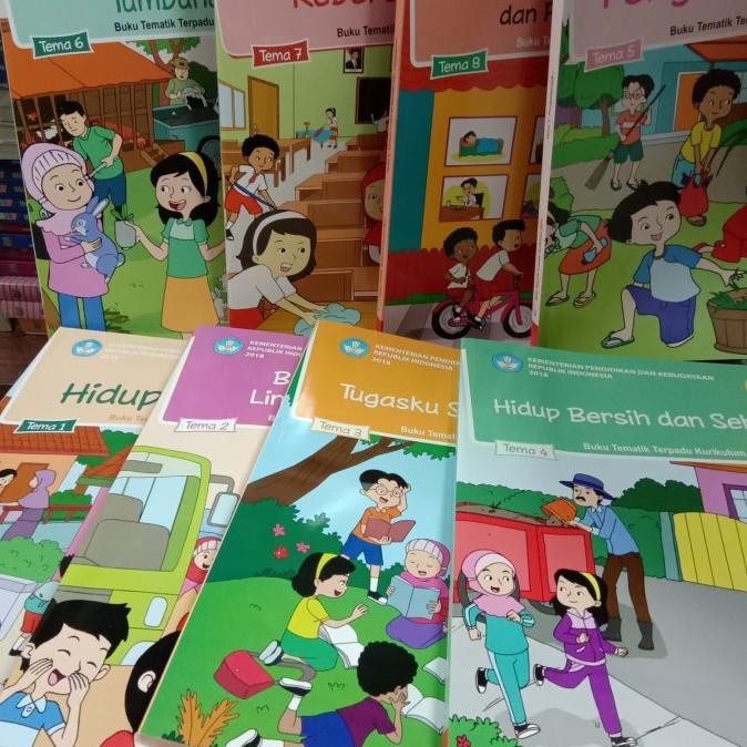 

Buku Paket Tematik SD kelas 2 Semester 1dan 2