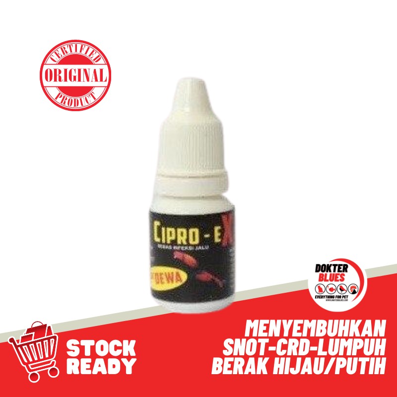 Obat Dewa CIPRO-EX obat anti snot crd lumpuh berak hijau telo