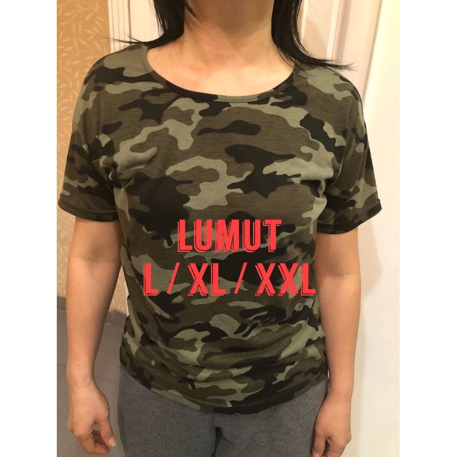 Kaos Cewe Army / Kaos Tentara / Kaos Wanita Army / Kaos Wanita Jumbo