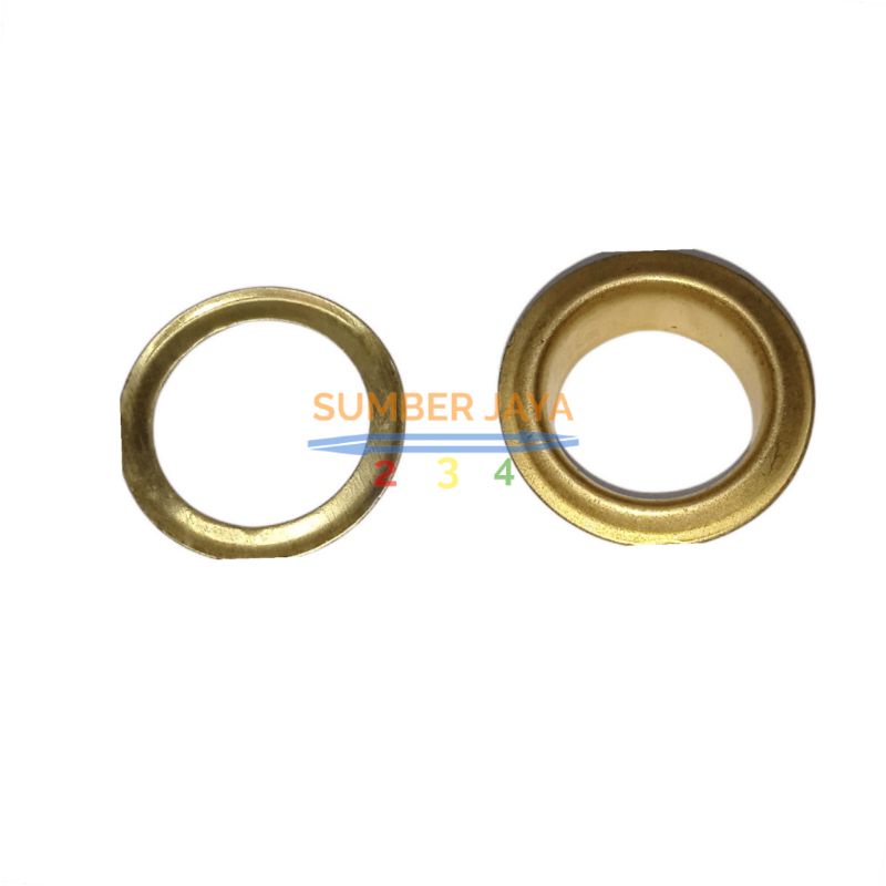 Mata Ayam Eyelet 13 mm gold/ mata ayam 12 mm/ mata itik 12 mm Harga Per Pack isi 100 pcs