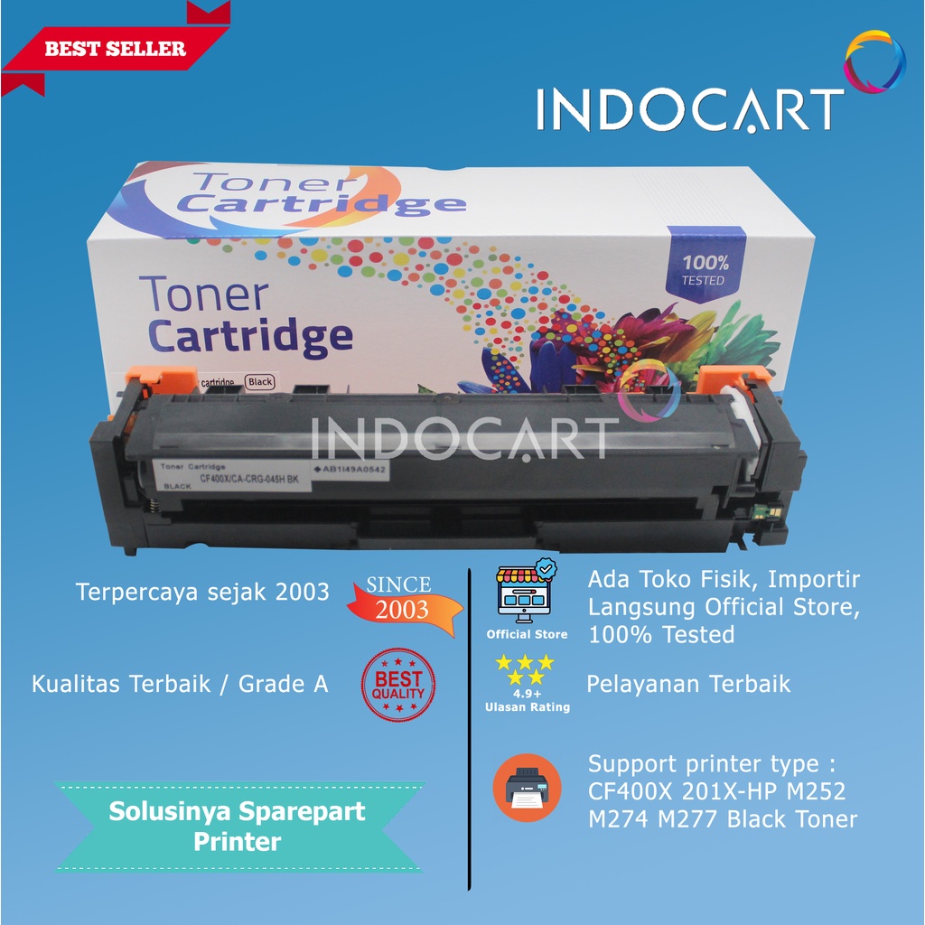 Toner Cartridge Compatible CF400X CF401X CF402X CF403X 201X-HP M252