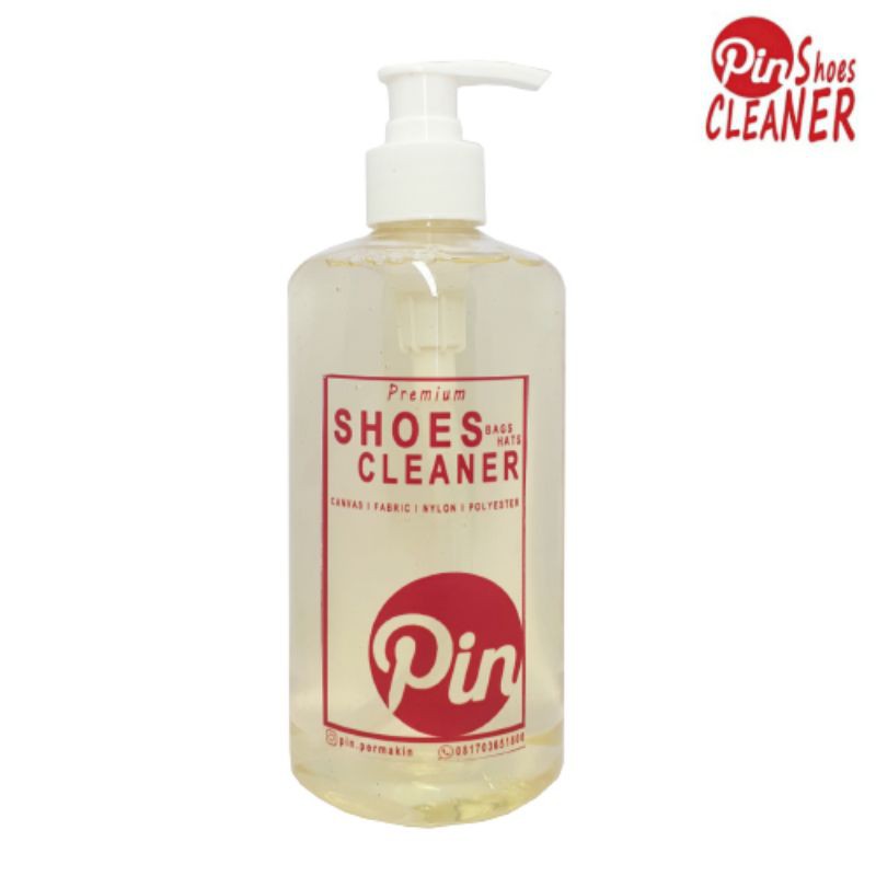 PIN SHOES CLEANER 500ml - SABUN PEMBERSIH SEPATU - PENCUCI SEPATU - PERAWATAN SEPATU - SHOE CLEANER