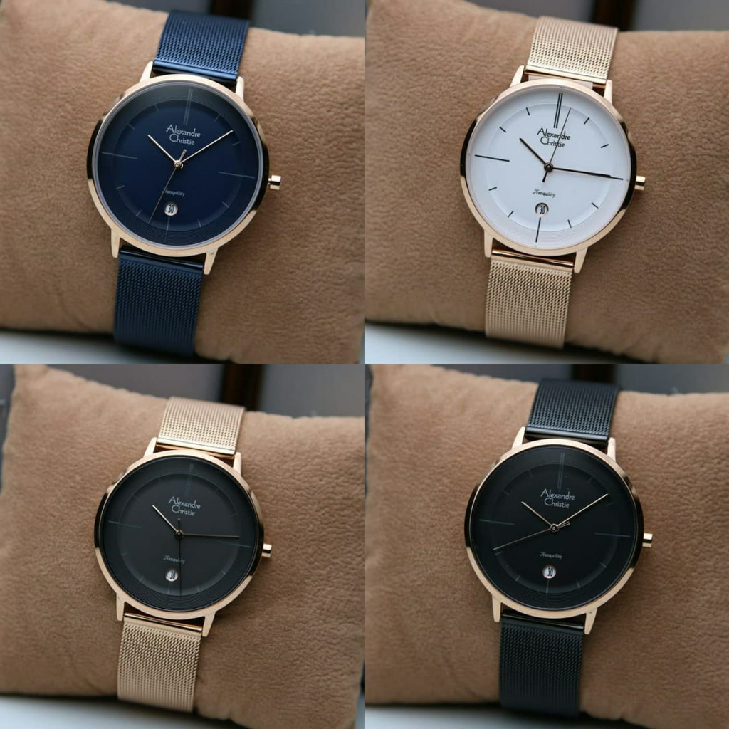 JAM TANGAN PRIA ALEXANDRE CHRISTIE AC 8627 AC8627 ROSEGOLD ORIGINAL
