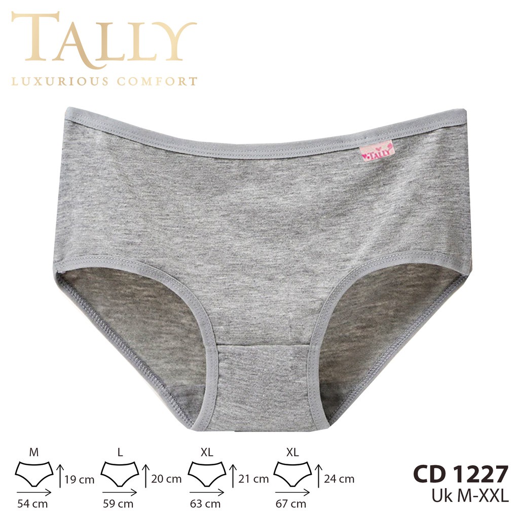 TALLY CD Katun Lembut dan Nyaman CD 1227 / Celana Dalam Katun