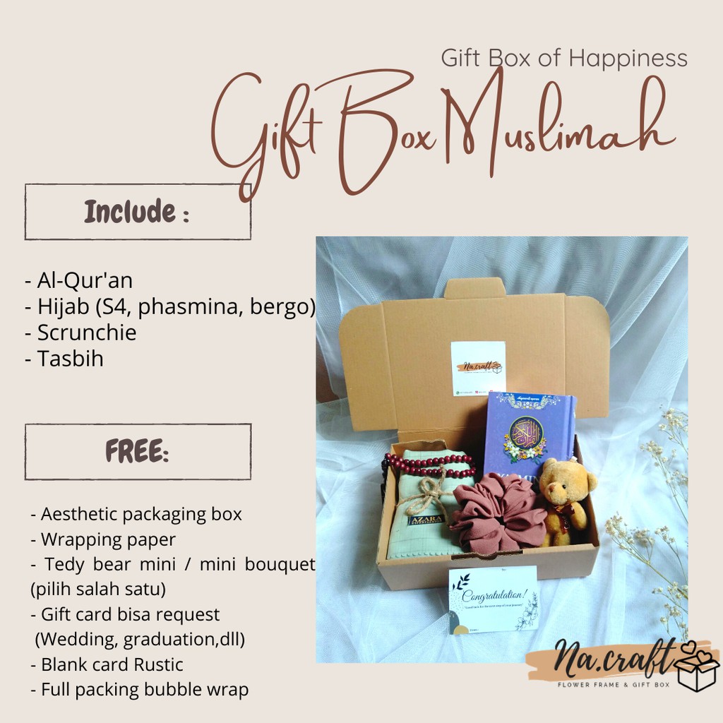 

[READY STOCK!!] Hampers Idul Fitri/ Hampers Lebaran/ Gift box Idul Fitri/ Gift box Lebaran/ Hampers Muslimah/ Gift Box Muslimah/ Birthday Gift/ Gift Box Hijab/Kado Islami