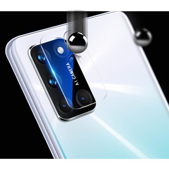 4 in 1 Pelindung Layar + Soft case berwarna disertai fitur Airbag Anti Crack Oppo Reno 4