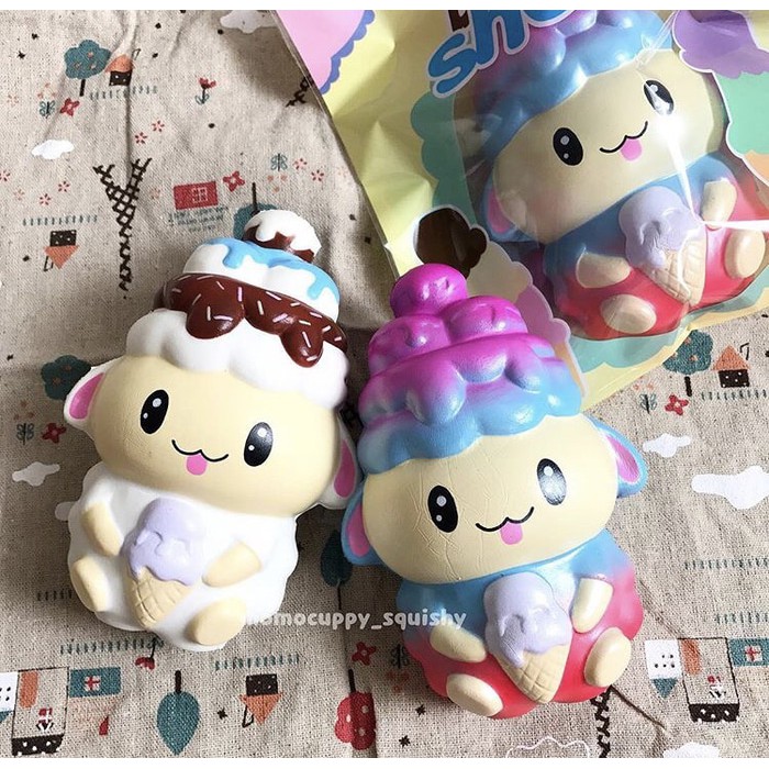 baby sheep squishy licensed by yolanda squishy (squishy domba ori)