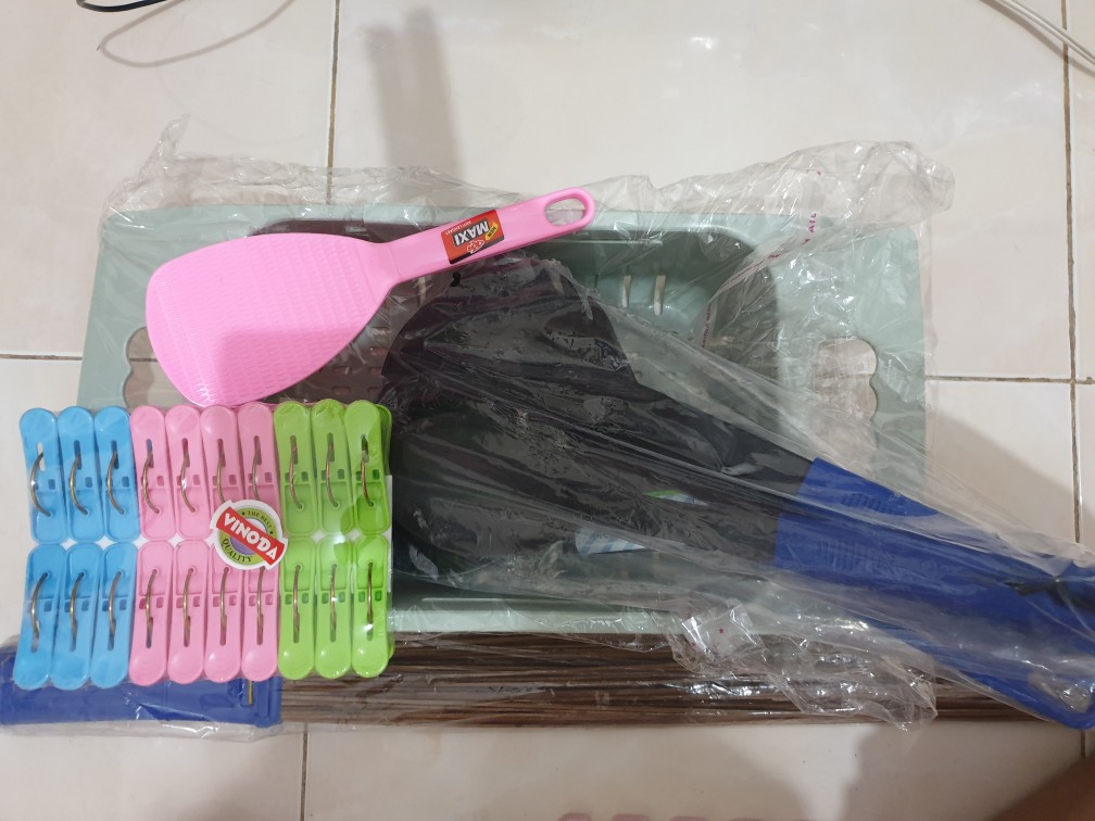 [free Buble] Set Spatula Warna Isi  6 Pcs / Set Bahan Nilon (1 Kg Muat 6 Set )