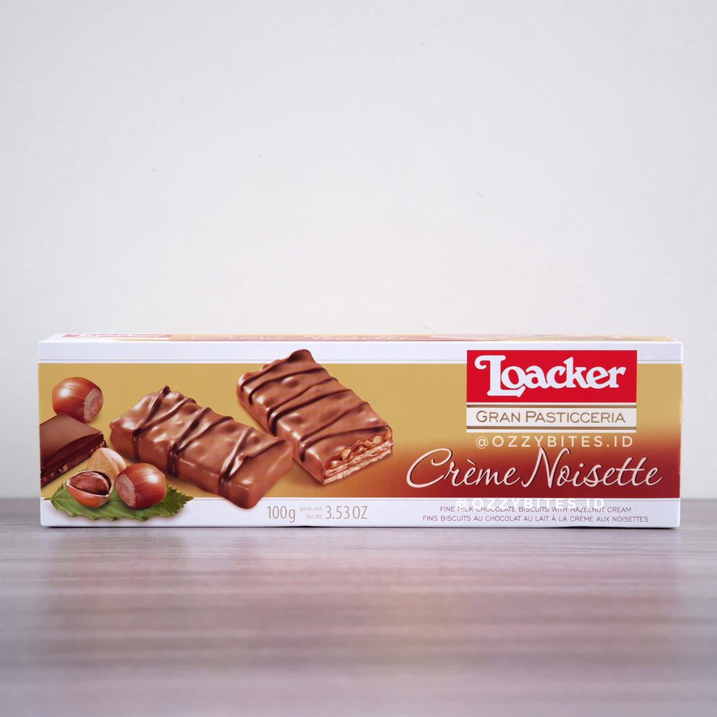 

Loacker Wafers Pasticceria Noisette 100g