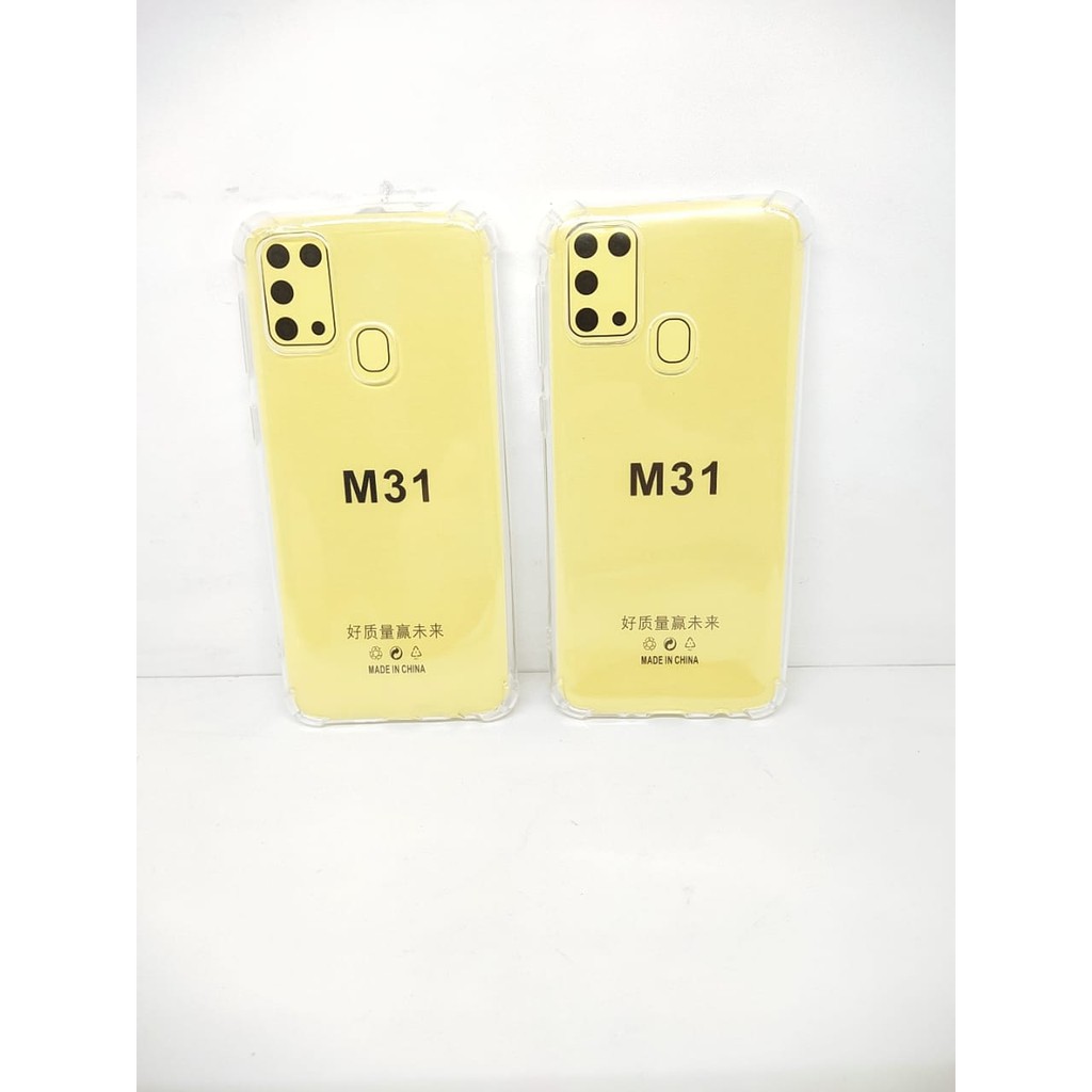 Anti Crack Samsung M31 M315F 6.4 inch Soft Case Jelly Tahan Benturan