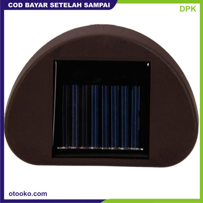 Lampu Solar Panel Taman LED Tempel Dinding Recharge Outdoor WaterProof