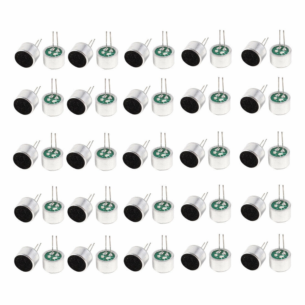 Electret Microphone Inserts Mic 9767 Needle Jarum Sensor Condenser Kondensor SMD Audio Sensitivity