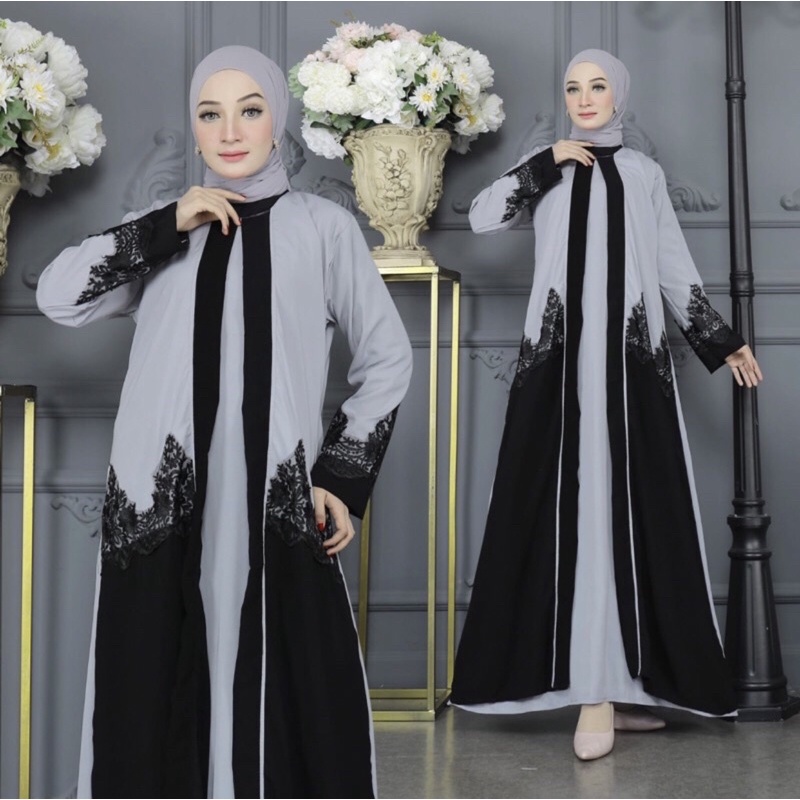 GAMIS SYAR’I ABAYA TURKEY HAWA 08 WARNA-WARNA CANTIK MURAH COD