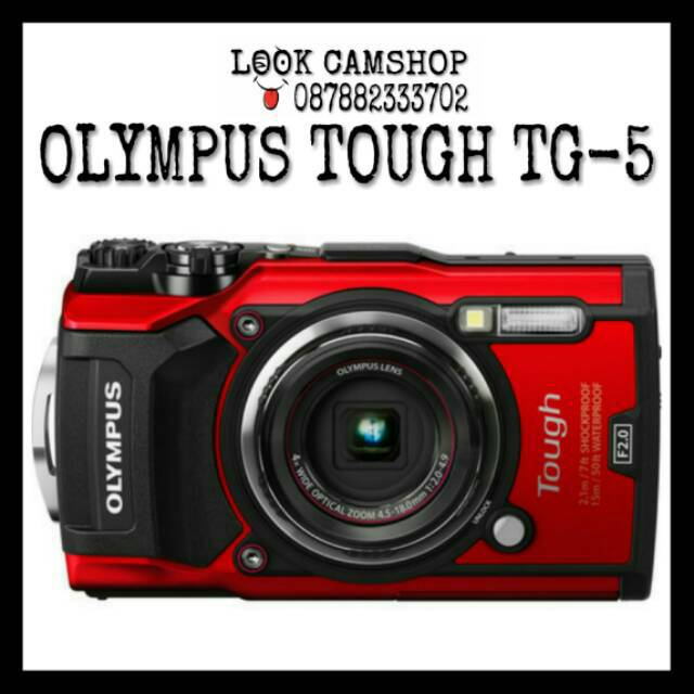 KAMERA WATERPROOF CAMERA UNDERWATER OLYMPUS STYLUS TOUGH TG-5 TG5 TG 5