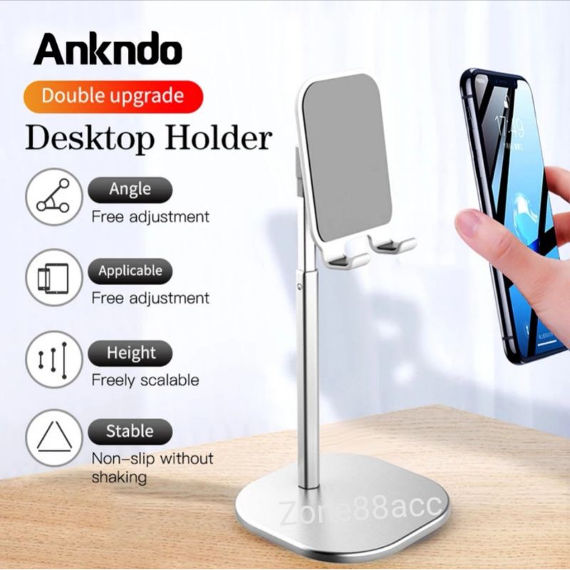 Phone Holder Handphone Hp Ipad Desktop Universal Standing