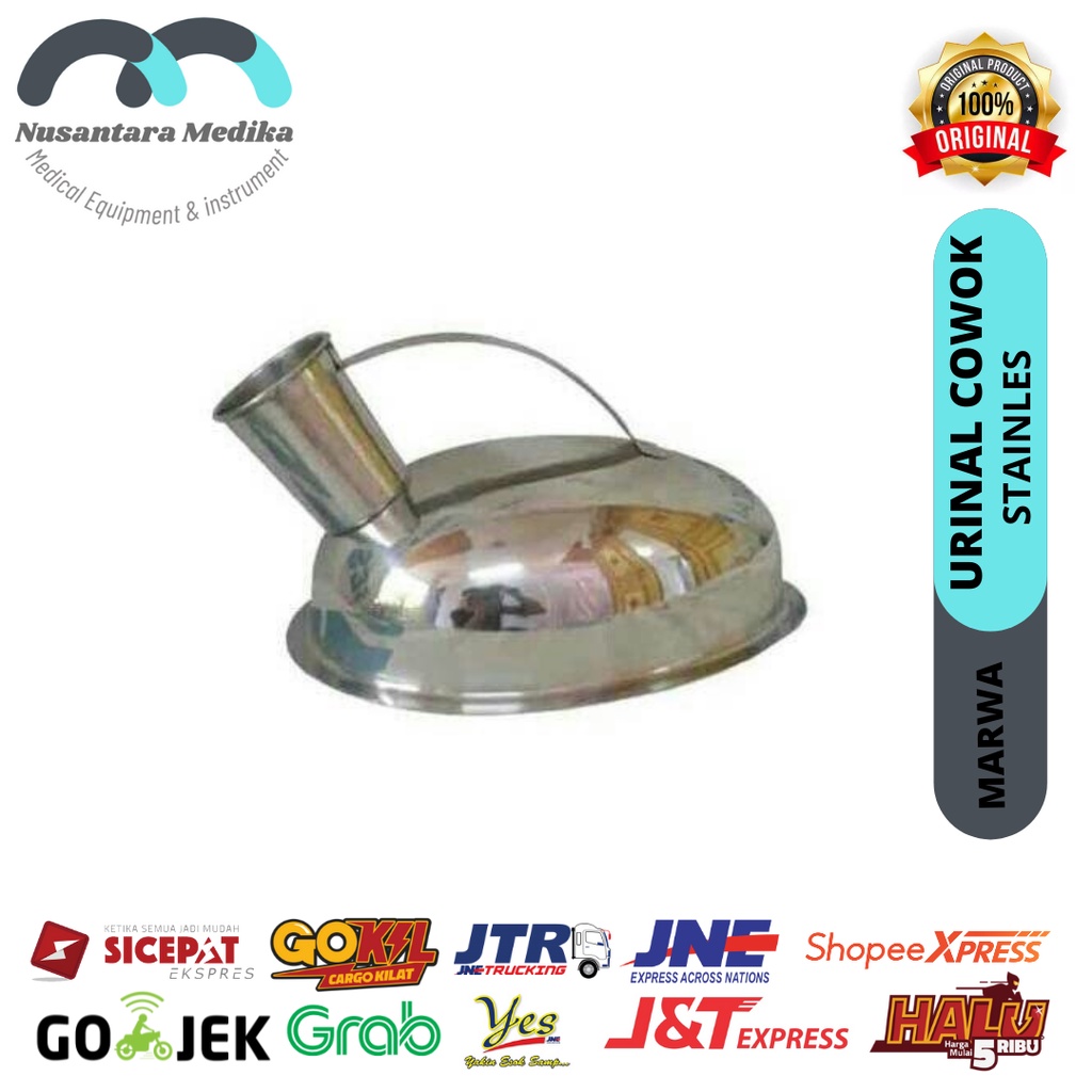 Urinal Cowok Stainless  kualitas Super