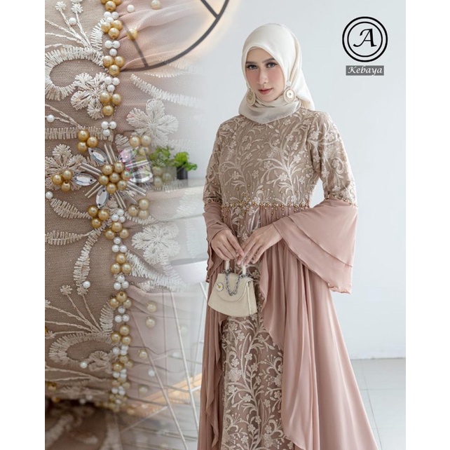 GAMIS DRESS ASHANTY PAYET PREMIUM - DRESS PESTA MEWAH - GAMIS PESTA - DRESS KONDANGAN