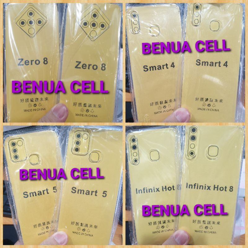 SOFTCASE ANTI CRACK INFINIX ZERO 8 - HOT 8 - SMART 4 - SMART 5