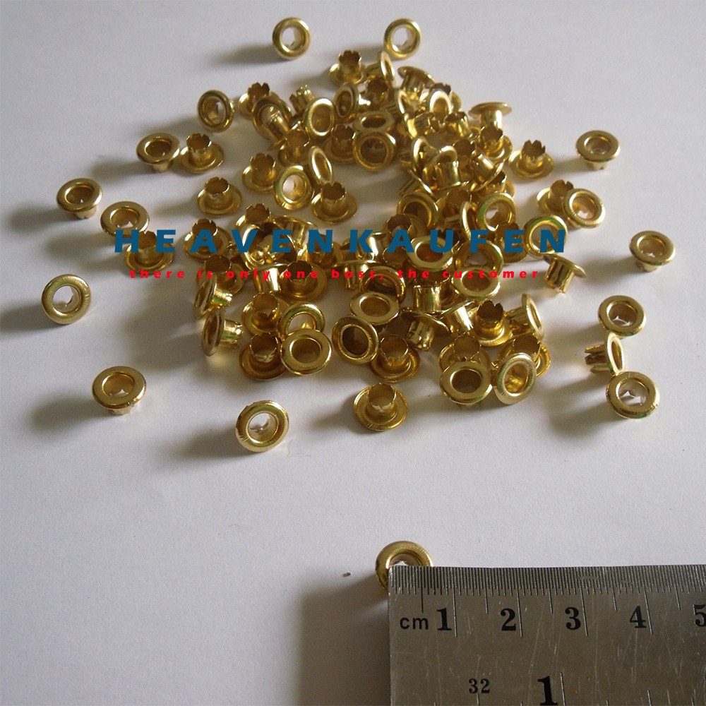 Mata Ayam 5 mm Gold/Emas Harga Per Pack isi 100 pcs