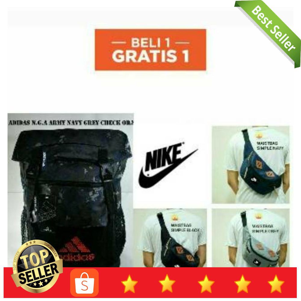 SHOP909 TAS BACKPACK NIKE SB MODEL TERBARU /RANSEL PRIA COWOK CEWEK / SEKOLAH ANAK