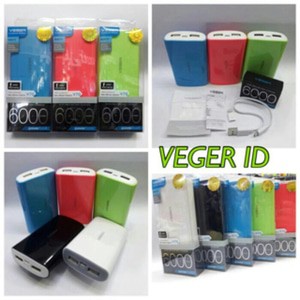 POWERBANK VEGER 6000MAH 6.000MAH