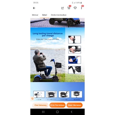 skuter listrik roda 4