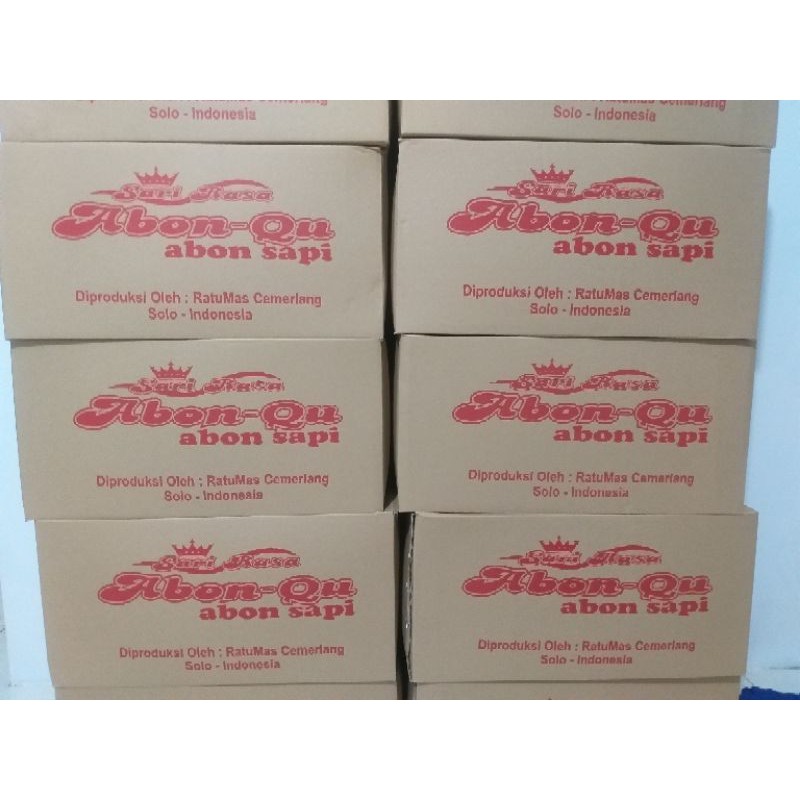 

Abon Sapi Cap Abonqu 1 Dus