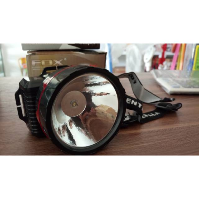 Senter Kepala Fox Rechargeable.