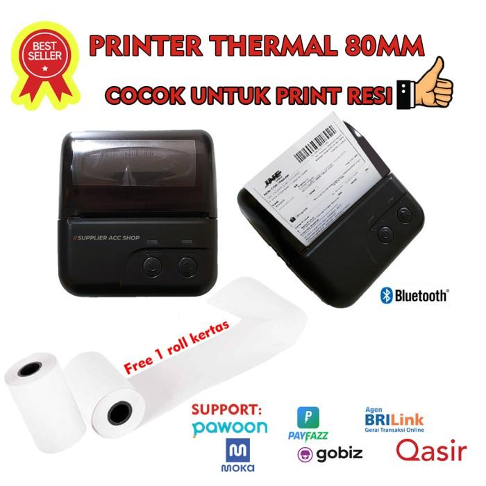 Thermal Cha | Printer Thermal Bluetooth 80Mm Bt80 Printer Struck 80Mm