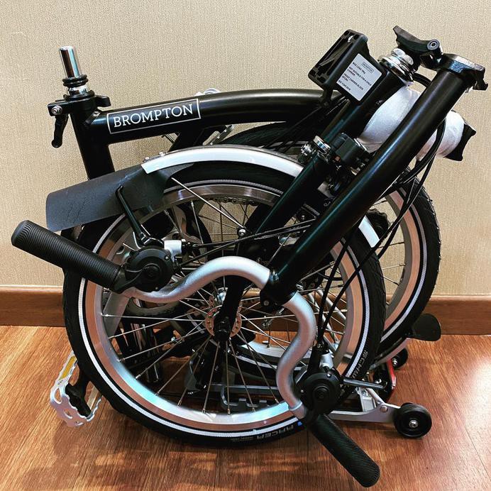 sepeda brompton original M6L black