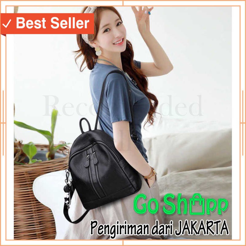 TAS WANITA KEREN KEKINIAN STYLE MODERN BAGUS / Tas Backpack Kulit - Tas Backpack Wanita Terbaru