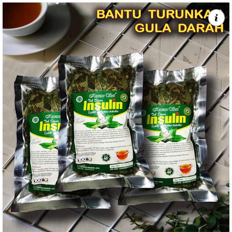 

Teh Herbal Daun Insulin Untuk Diabetes