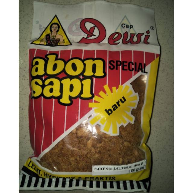 abon sapi cap dewi 100gr