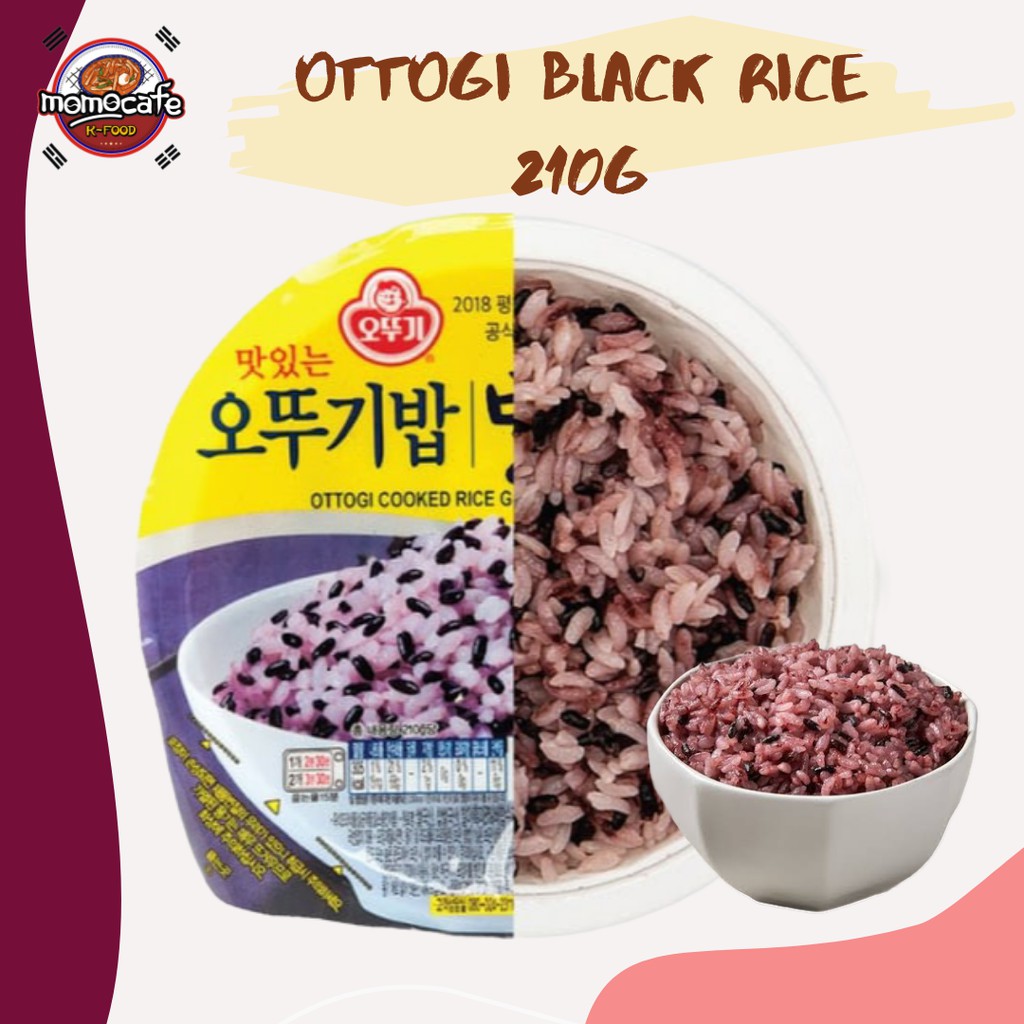 

Ottogi Cooked Rice Black - Nasi Instant Ketan Hitam 210gr