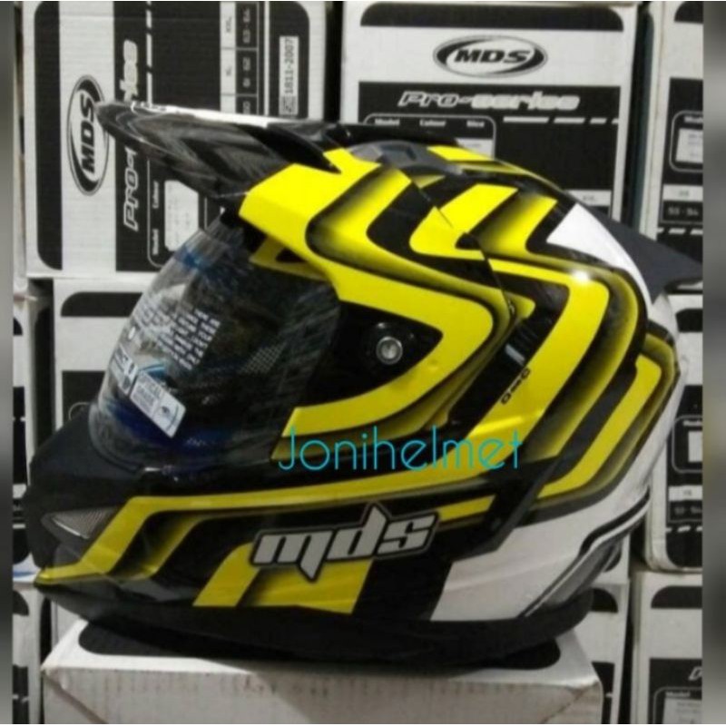 MDS SUPER PRO BLACK WHITE BLUE SERI 1