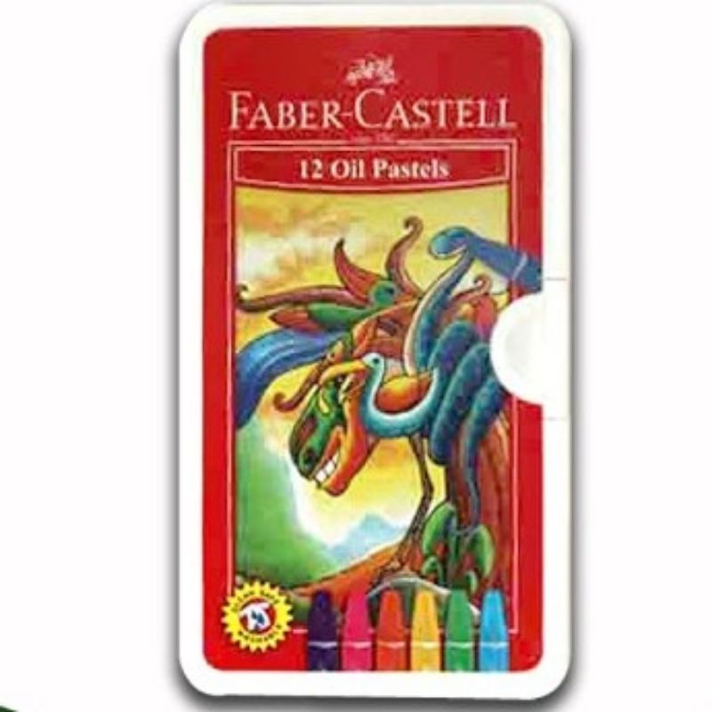 

Crayon Oil Pastel 12 Warna Faber Castell Krayon (set)