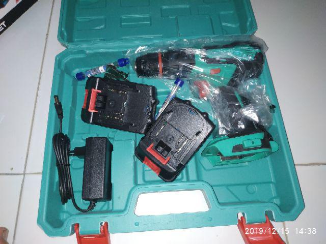 Dc343 Mesin Bor Beton 13mm Lithium Baterai Cordless 20v Dc-343 Nrt Pro