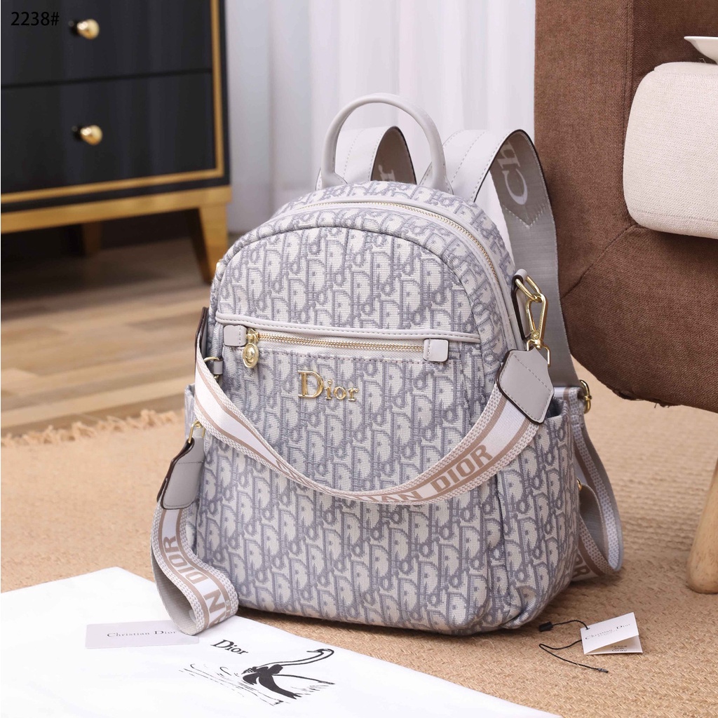 DR Backpack Shoulder Bag Embroidered Canvas #2238