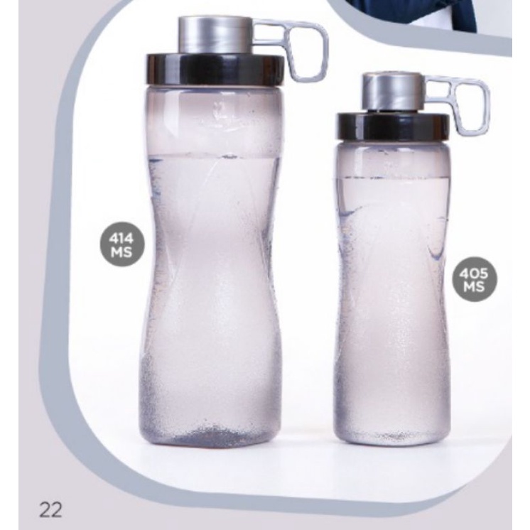 Botol minum 1liter Jumbo Splash bottle MS Jumbo twin tulipware