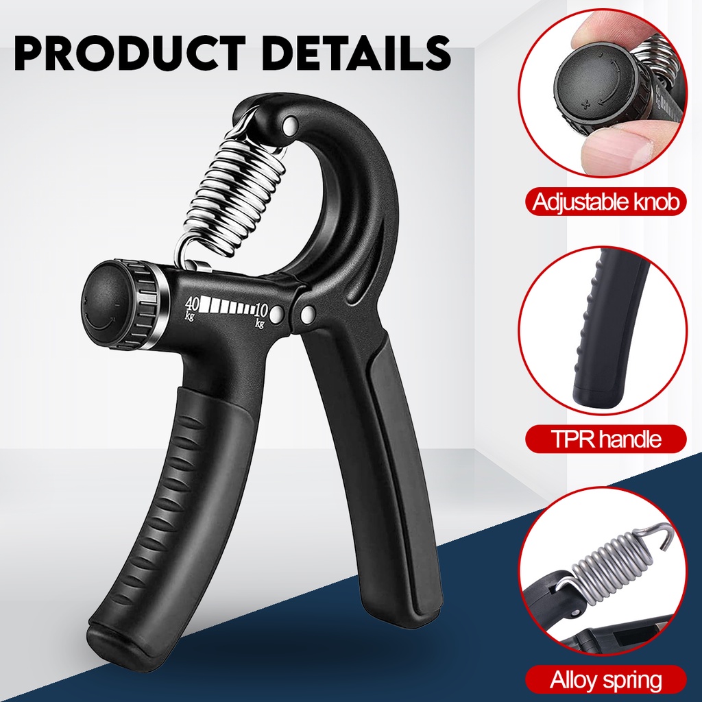 JS-4 Alat olahraga Handgrip hand grip 5 - 60 kg alat bantu fitness otot lengan portable HAND GRIP/HANDGRIP ADJUSTABLE 5-60 KG ALAT LATIHAN OTOT/PENGUAT TANGAN Laris_unik