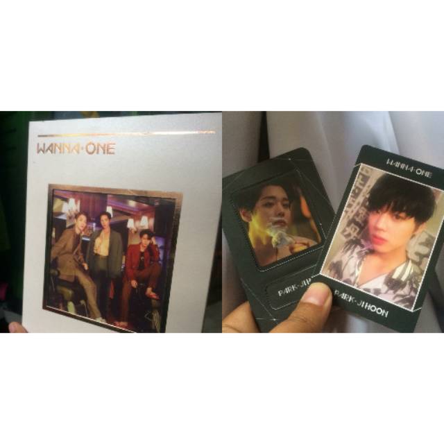ALBUM WANNA ONE UNVIDED VER NO.1 WITH PC JIHOON SET