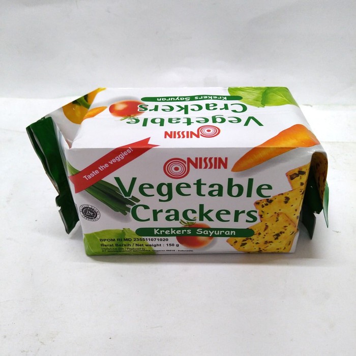 

NISSIN VEGETABLE CRACKERS 150 GR